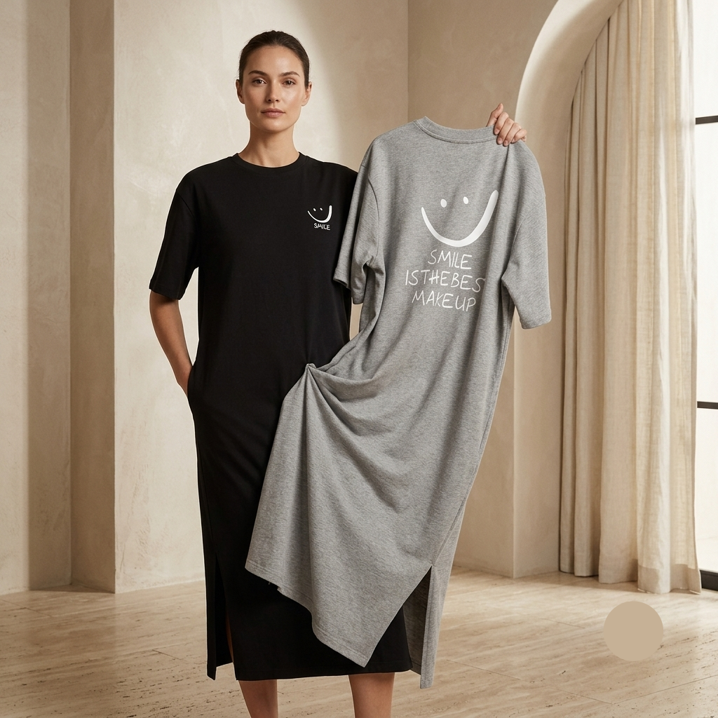 The Over-Knee T-Shirt Dress
