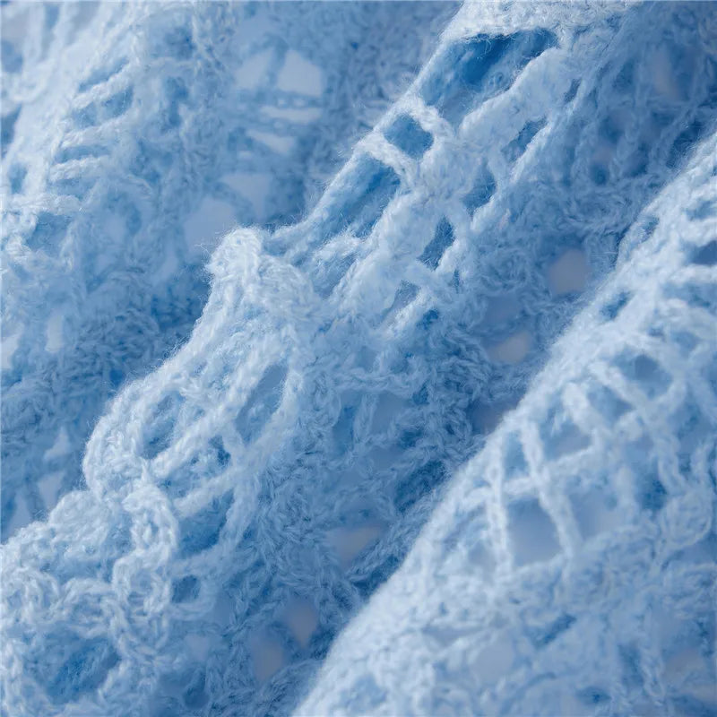 The Crochet U-Neck Cover-Up