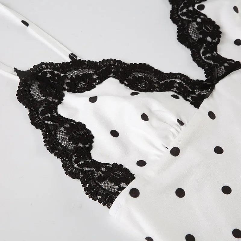 The Lace Patchwork Maxi Dress
