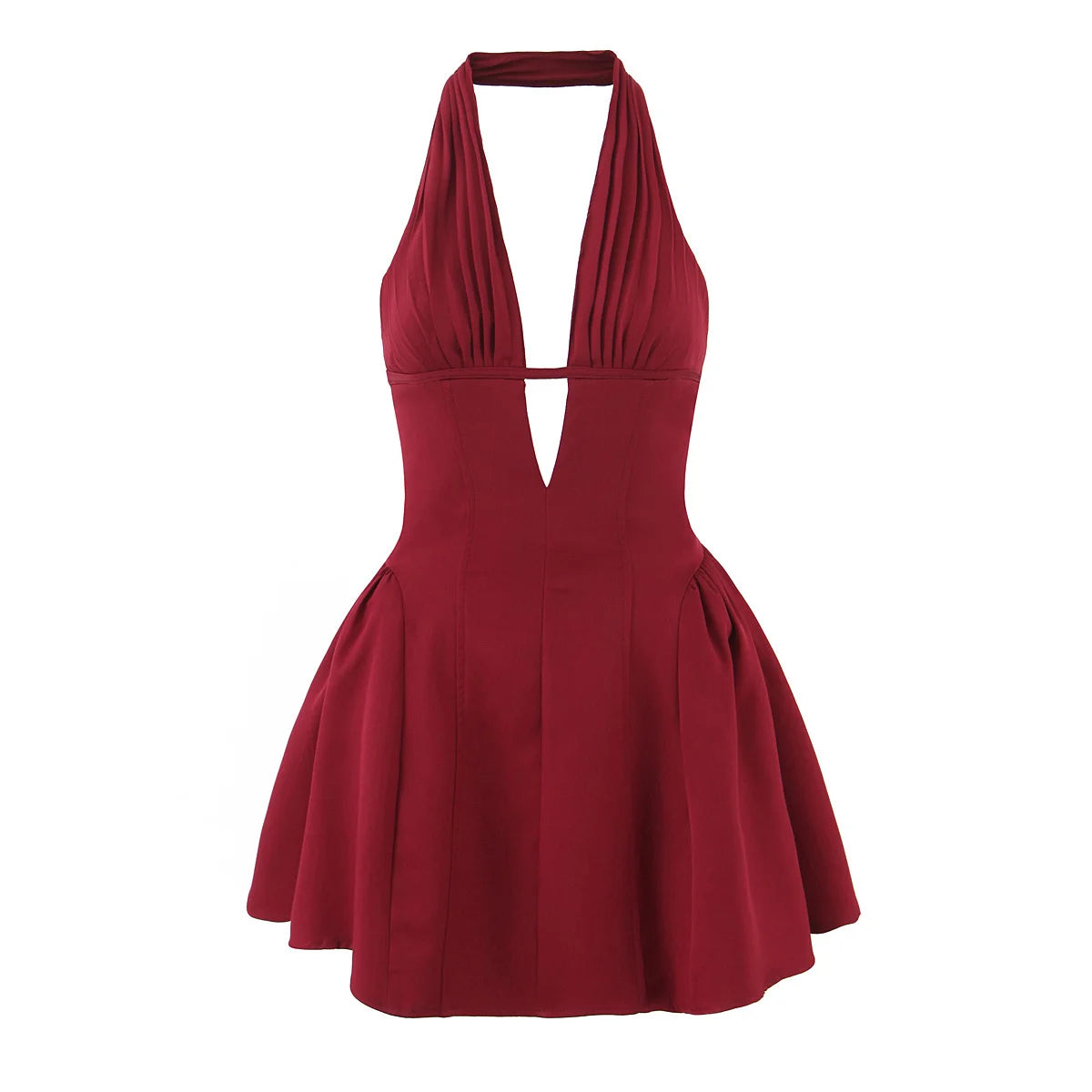 Retro Polka Dot A-Line Dress