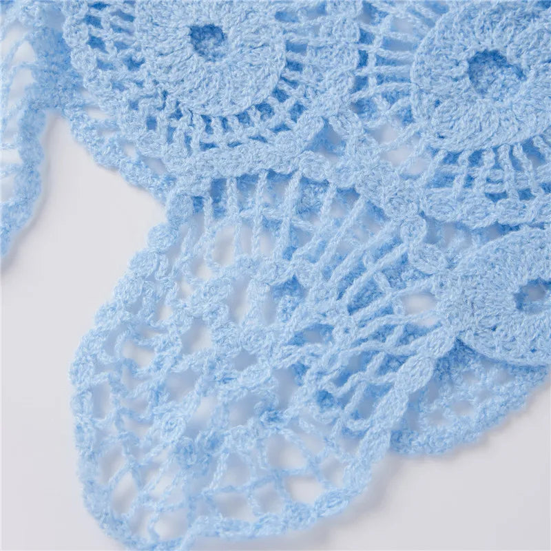 The Crochet U-Neck Cover-Up