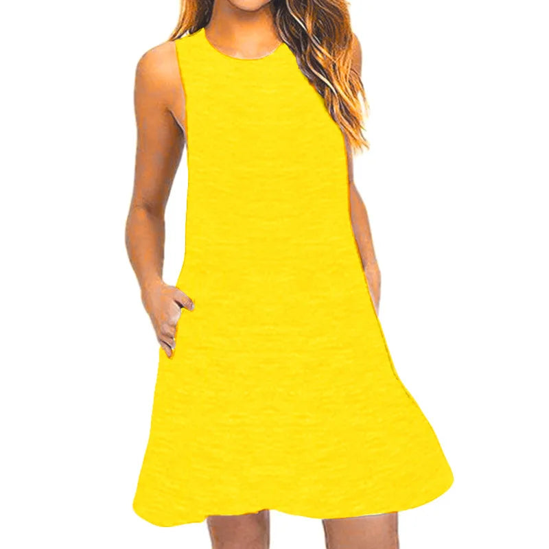 Casual Summer Swing Dress