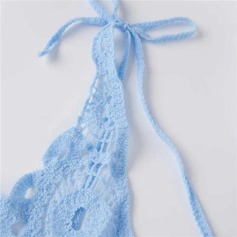 The Crochet U-Neck Cover-Up