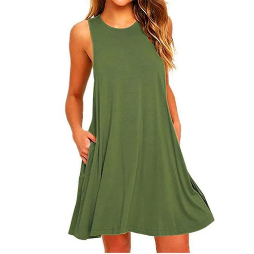Casual Summer Swing Dress