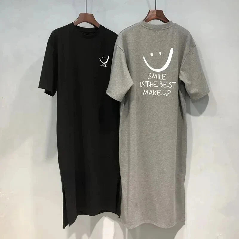 The Over-Knee T-Shirt Dress