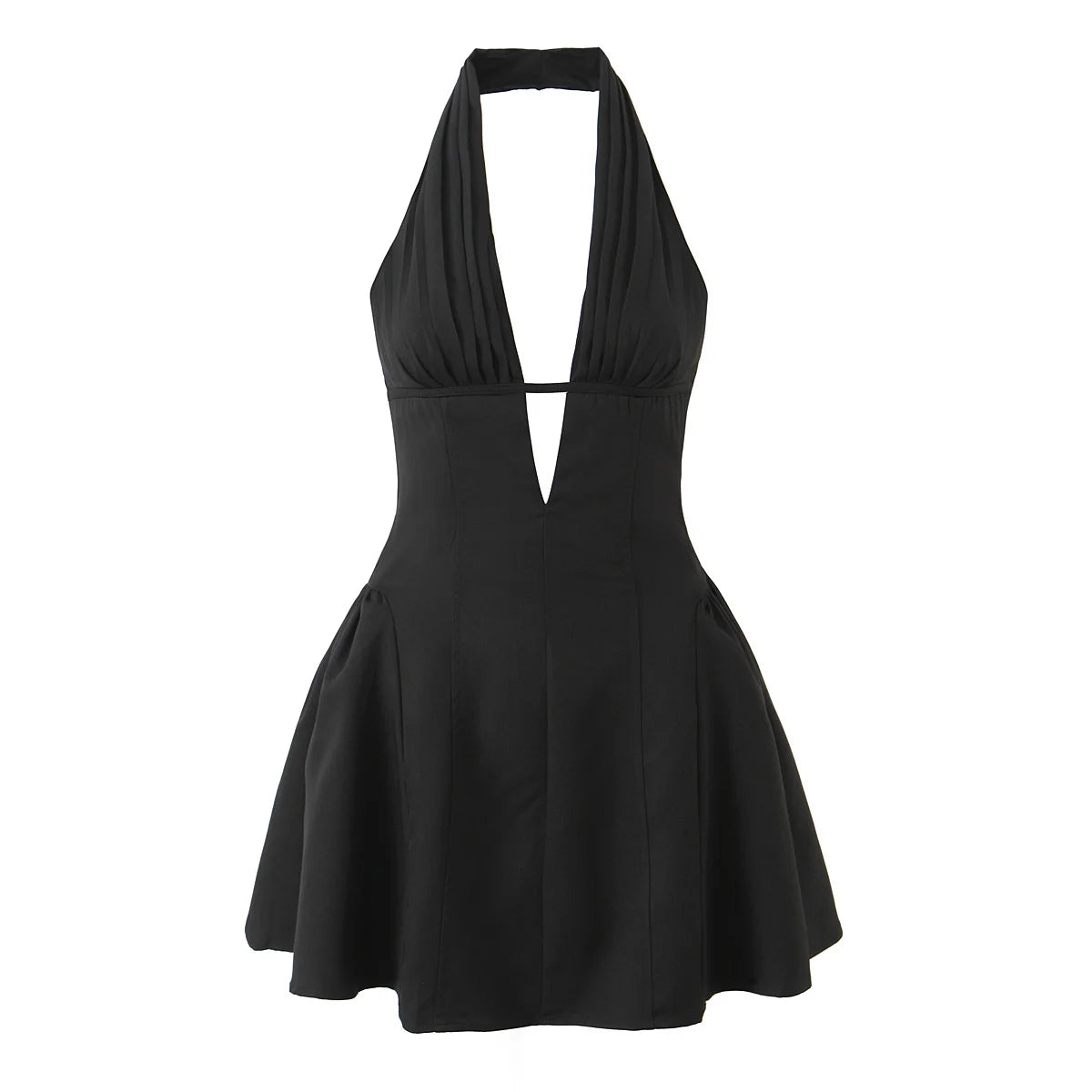 Retro Polka Dot A-Line Dress